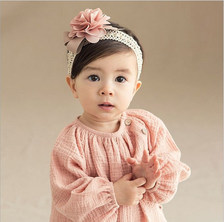 Adorable Baby Lace Headband - Soft & Sweet