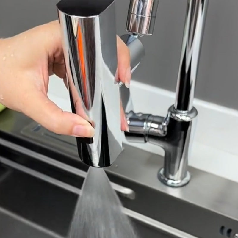 Universal Rotating Faucet Bubbler-Splash Proof