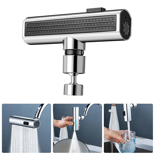 Universal Rotating Faucet Bubbler-Splash Proof