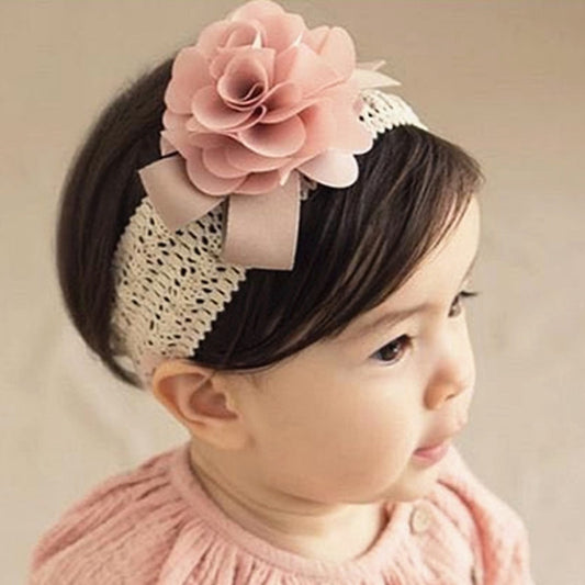 Adorable Baby Lace Headband - Soft & Sweet