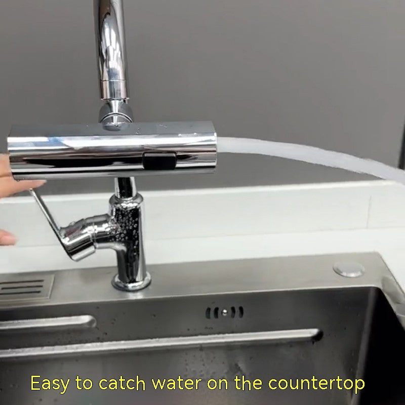 Universal Rotating Faucet Bubbler-Splash Proof